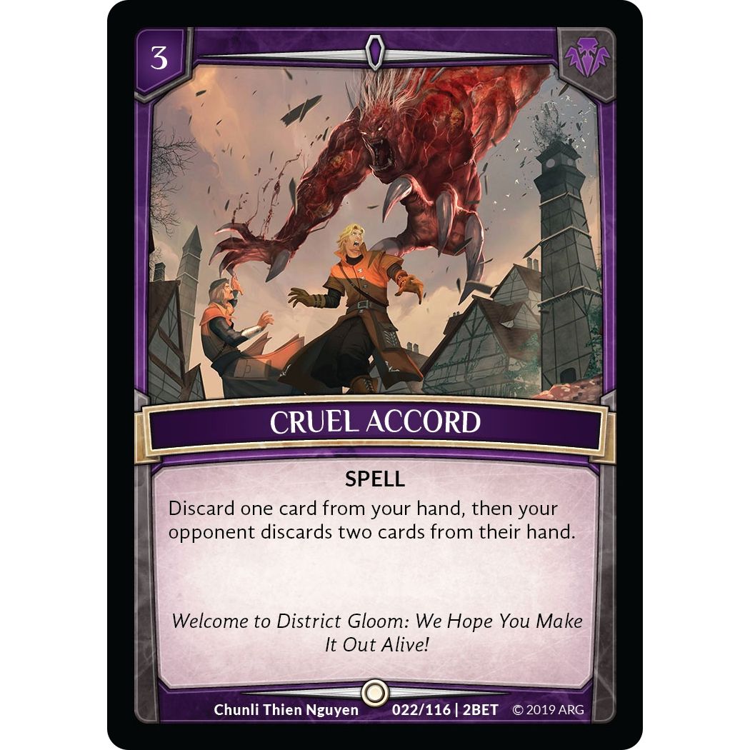 Image for Cruel Accord (22/116 | 2BET) (BET) - Argent Saga TCG