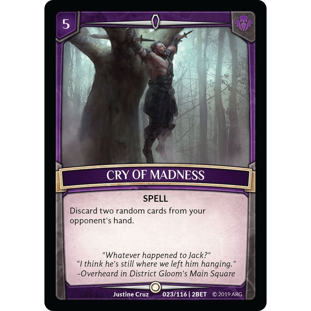 Image for Cry of Madness (23/116 | 2BET) (BET) - Argent Saga TCG
