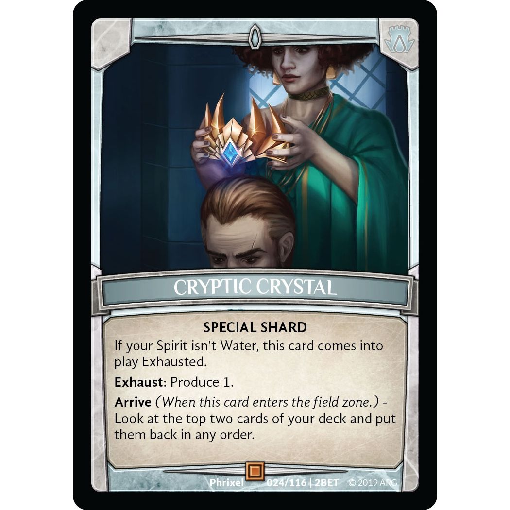Image for Cryptic Crystal (24/116 | 2BET) (BET) - Argent Saga TCG
