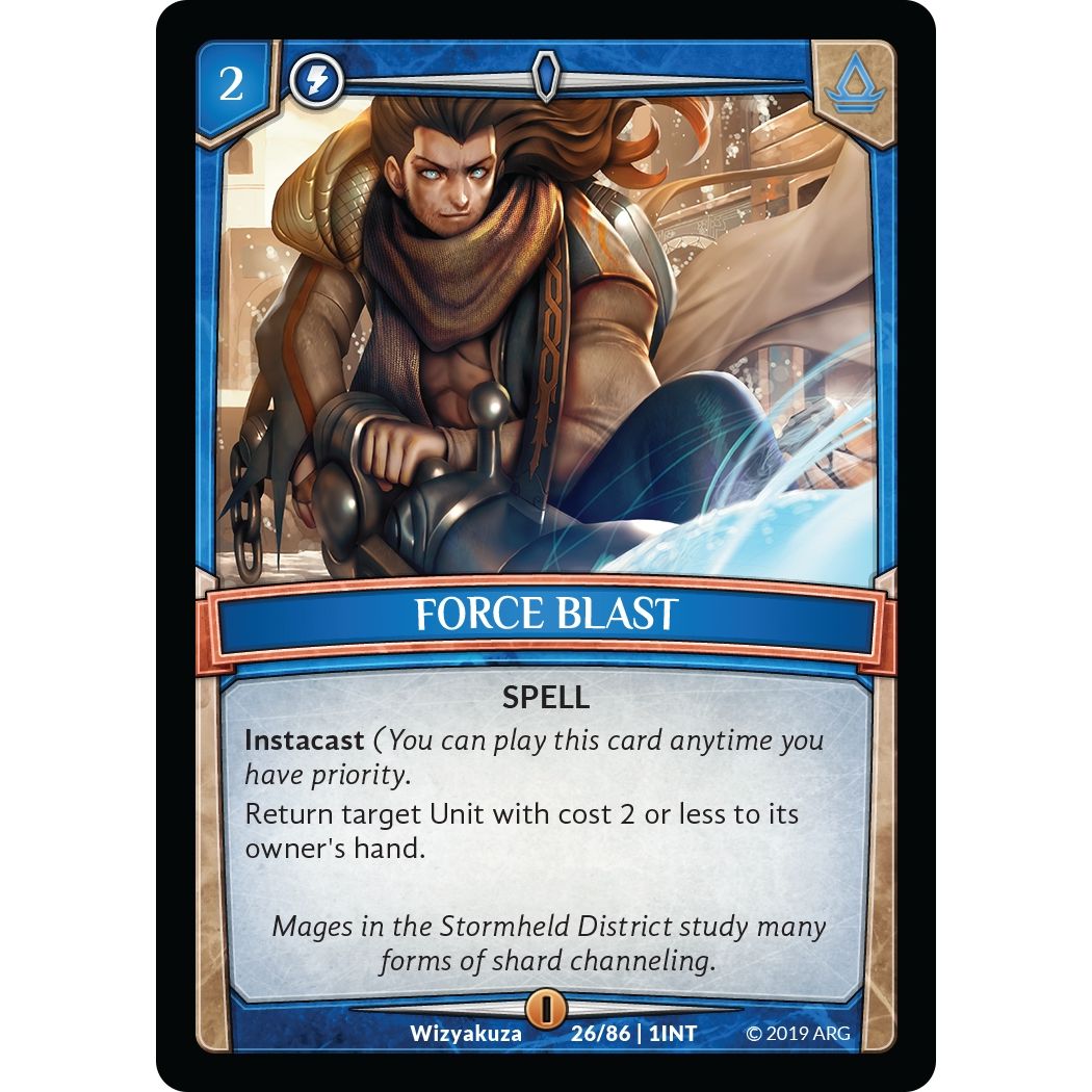 Image for Force Blast (26/86 | 1INT) (INT) - Argent Saga TCG