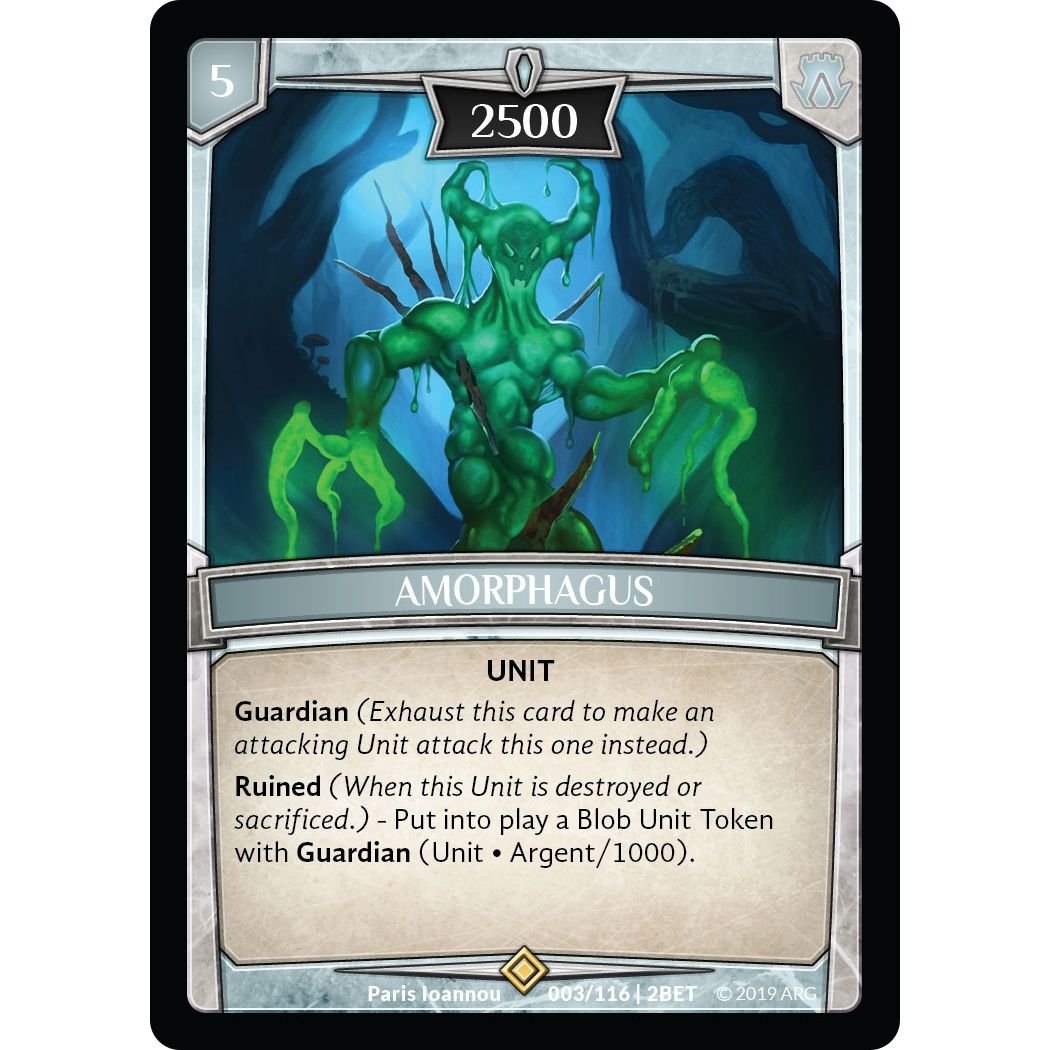 Image for Amorphagus (3/116 | 2BET) (BET) - Argent Saga TCG