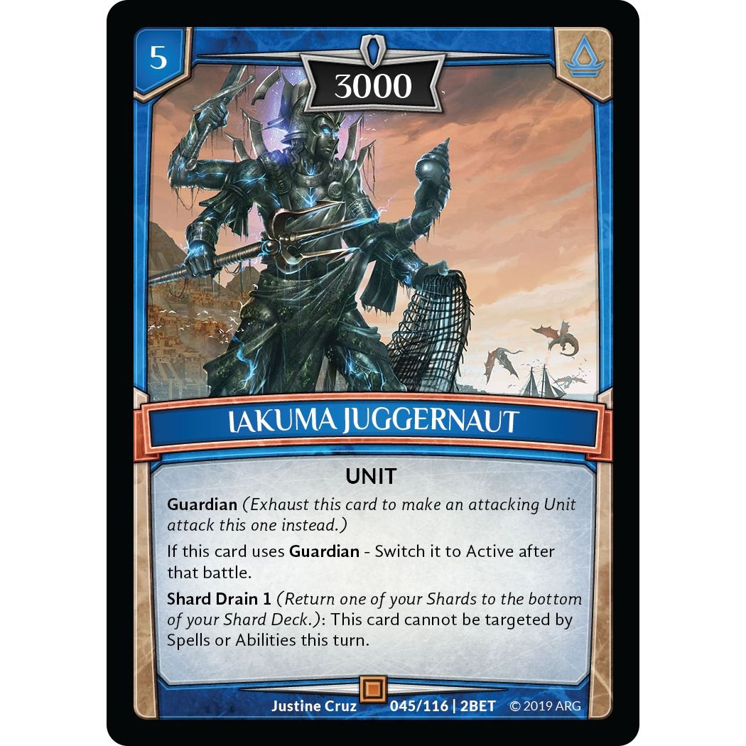 Image for Iakuma Juggernaut (45/116 | 2BET) (BET) - Argent Saga TCG