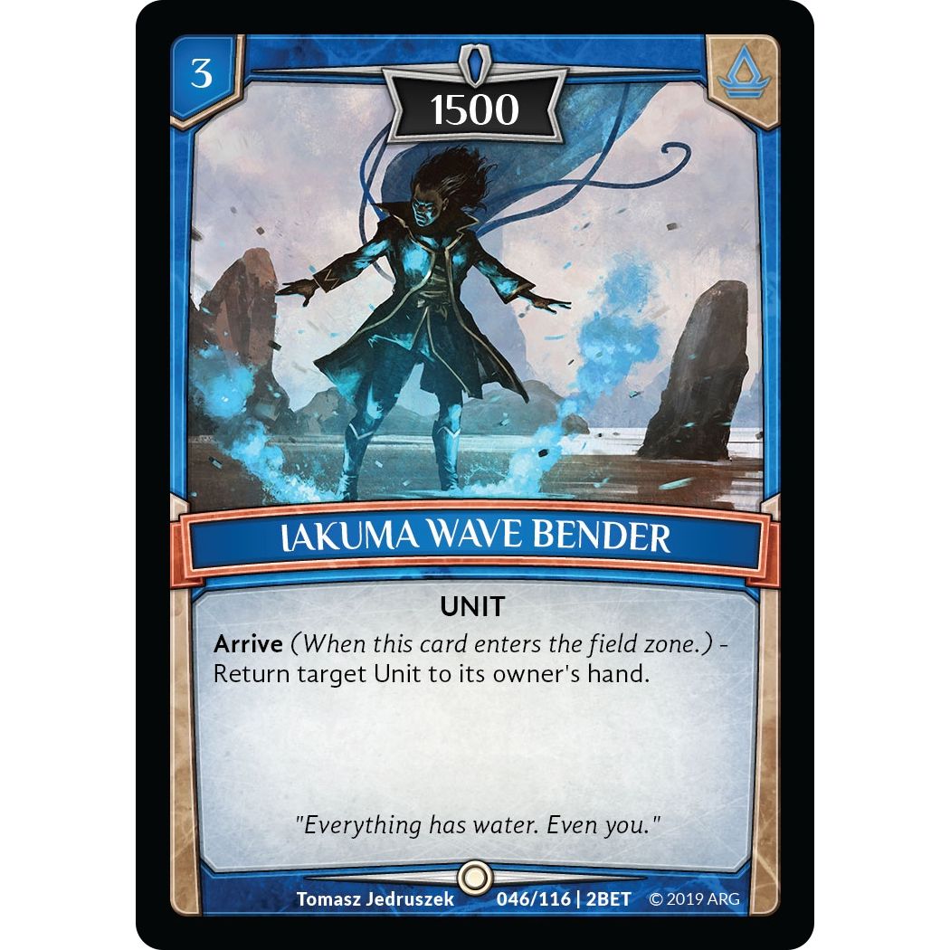 Image for Iakuma Wave Bender (46/116 | 2BET) (BET) - Argent Saga TCG