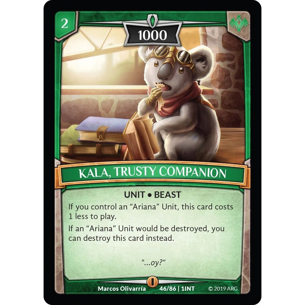 Image for Kala, Trusty Companion (46/86 | 1INT) (INT) - Argent Saga TCG