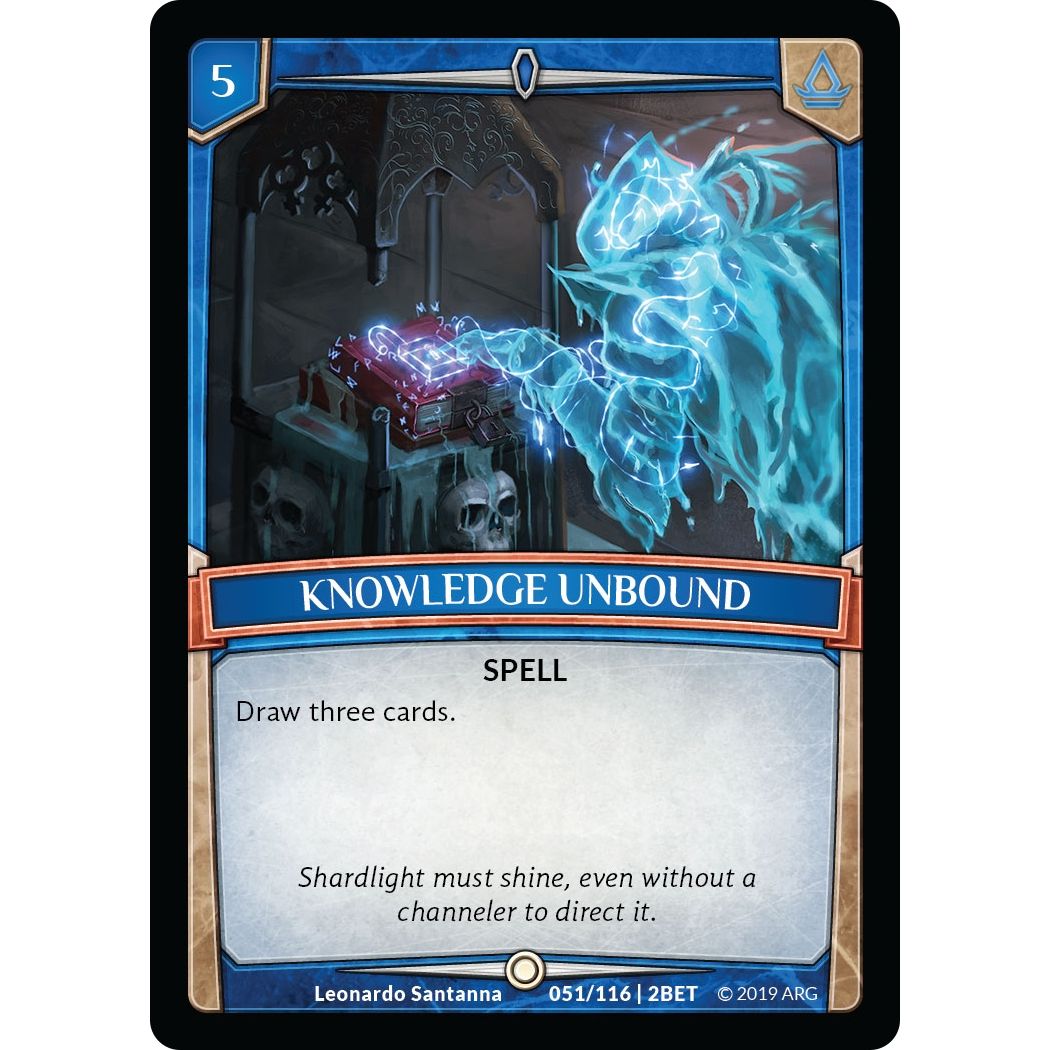 Image for Knowledge Unbound (51/116 | 2BET) (BET) - Argent Saga TCG