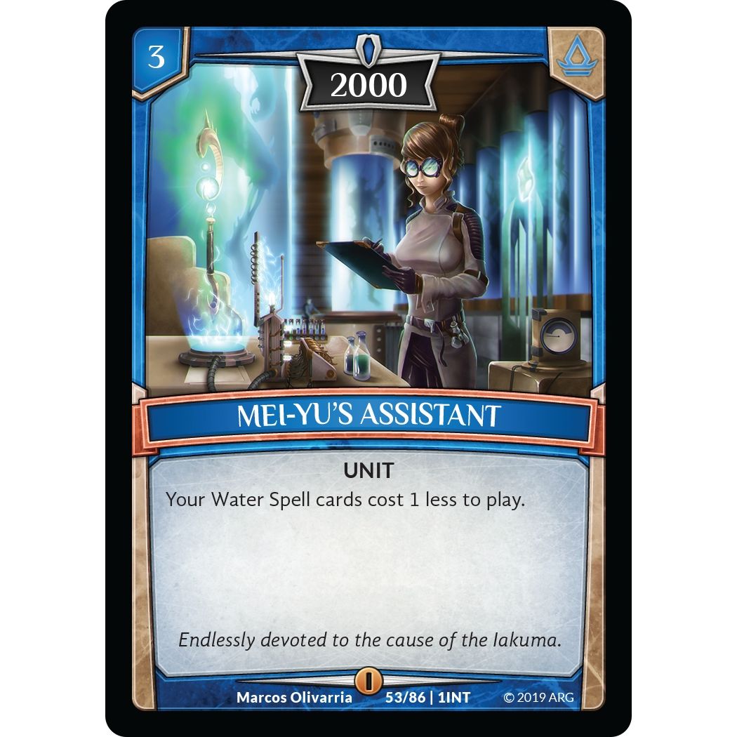 Image for Mei-Yu's Assistant (53/86 | 1INT) (INT) - Argent Saga TCG
