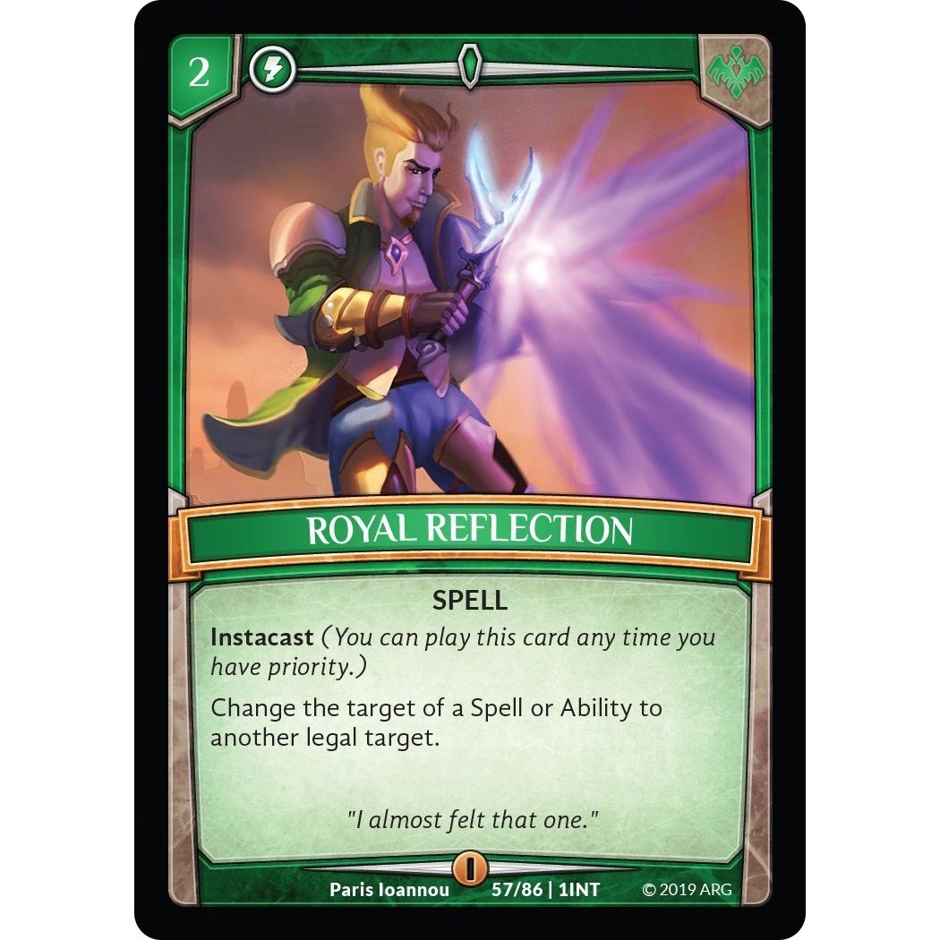Image for Royal Reflection (57/86 | 1INT) (INT) - Argent Saga TCG