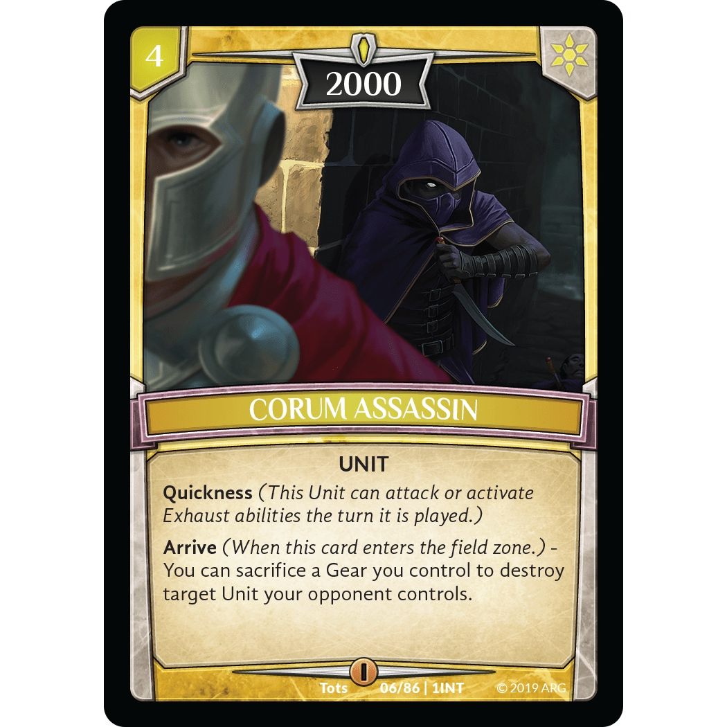 Image for Corum Assassin (6/86 | 1INT) (INT) - Argent Saga TCG