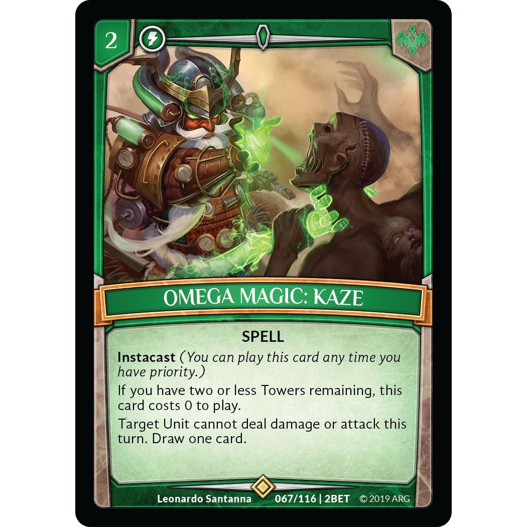 Image for Omega Magic: Kaze (67/116 | 2BET) (BET) - Argent Saga TCG