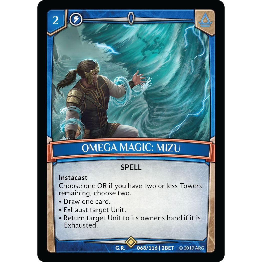 Image for Omega Magic: Mizu (68/116 | 2BET) (BET) - Argent Saga TCG