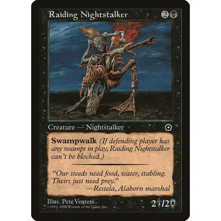 Image for Raiding Nightstalker (P02) - Magic: The Gathering
