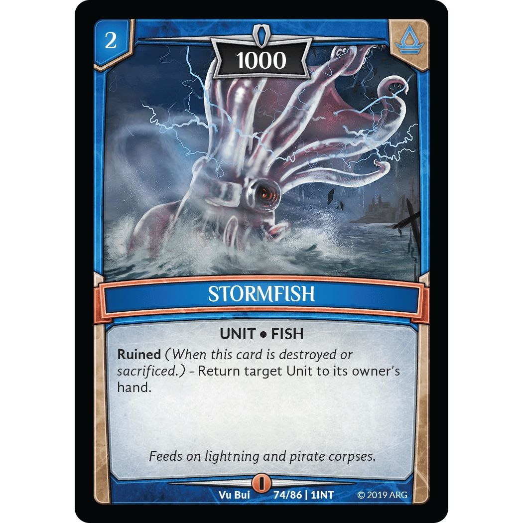 Image for Stormfish (74/86 | 1INT) (INT) - Argent Saga TCG