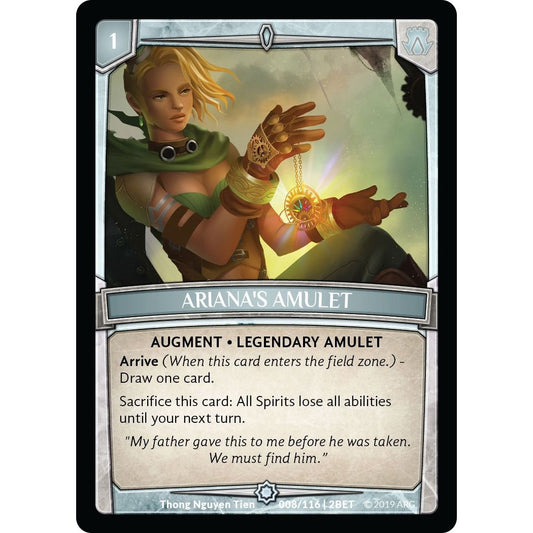 Image for Ariana's Amulet (8/116 | 2BET) (BET) - Argent Saga TCG