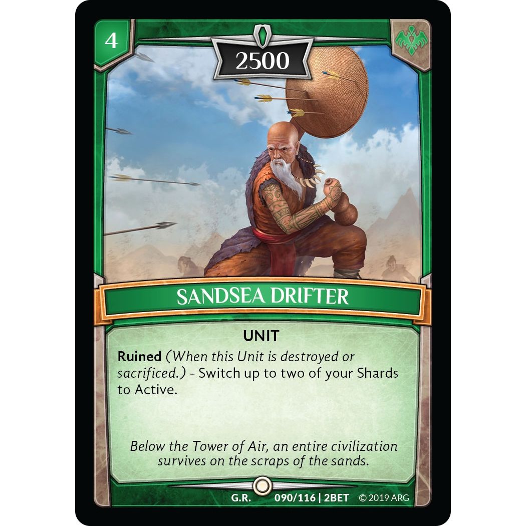 Image for Sandsea Drifter (90/116 | 2BET) (BET) - Argent Saga TCG