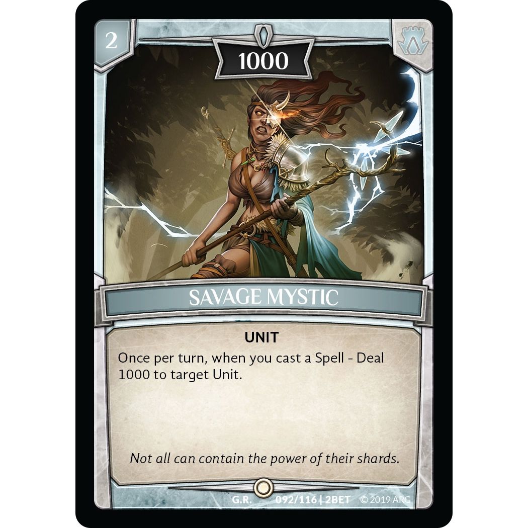 Image for Savage Mystic (92/116 | 2BET) (BET) - Argent Saga TCG