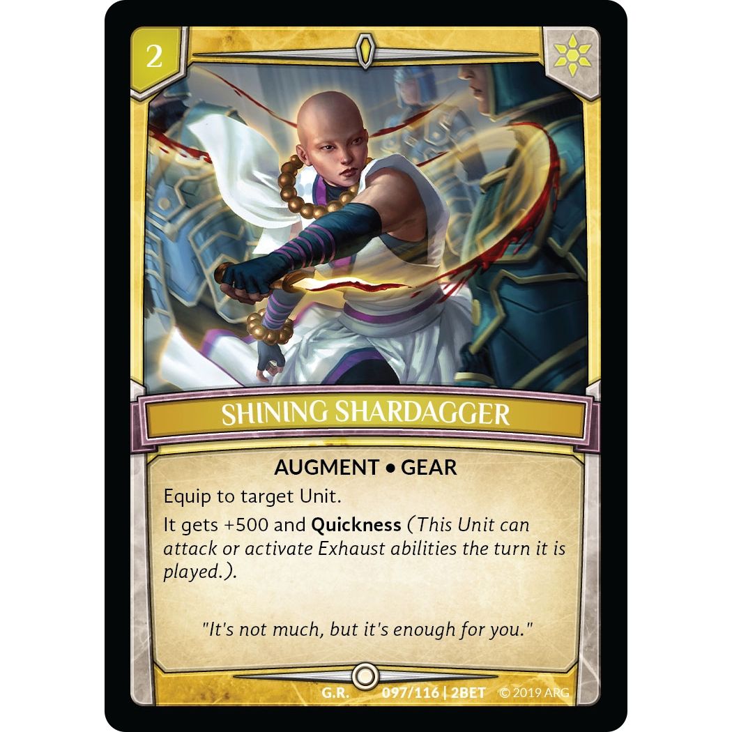Image for Shining Shardagger (97/116 | 2BET) (BET) - Argent Saga TCG