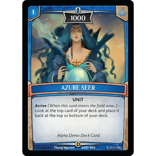 Image for Azure Seer (ADD-003) (ADD) - Argent Saga TCG