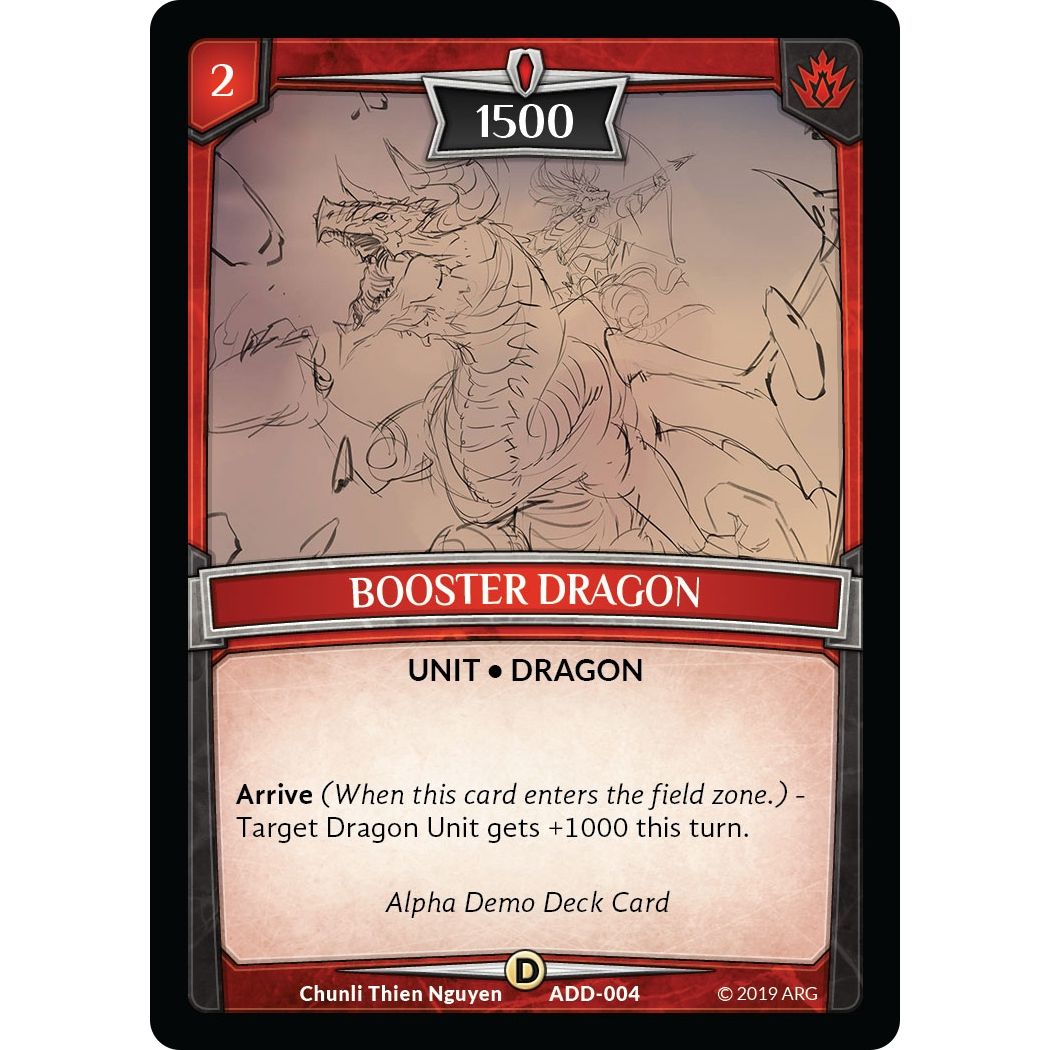Image for Booster Dragon (ADD-004) (ADD) - Argent Saga TCG