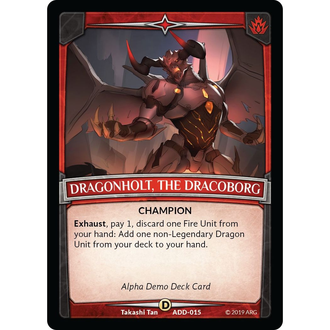 Image for Dragonholt, the Dracoborg (ADD-015) (ADD) - Argent Saga TCG