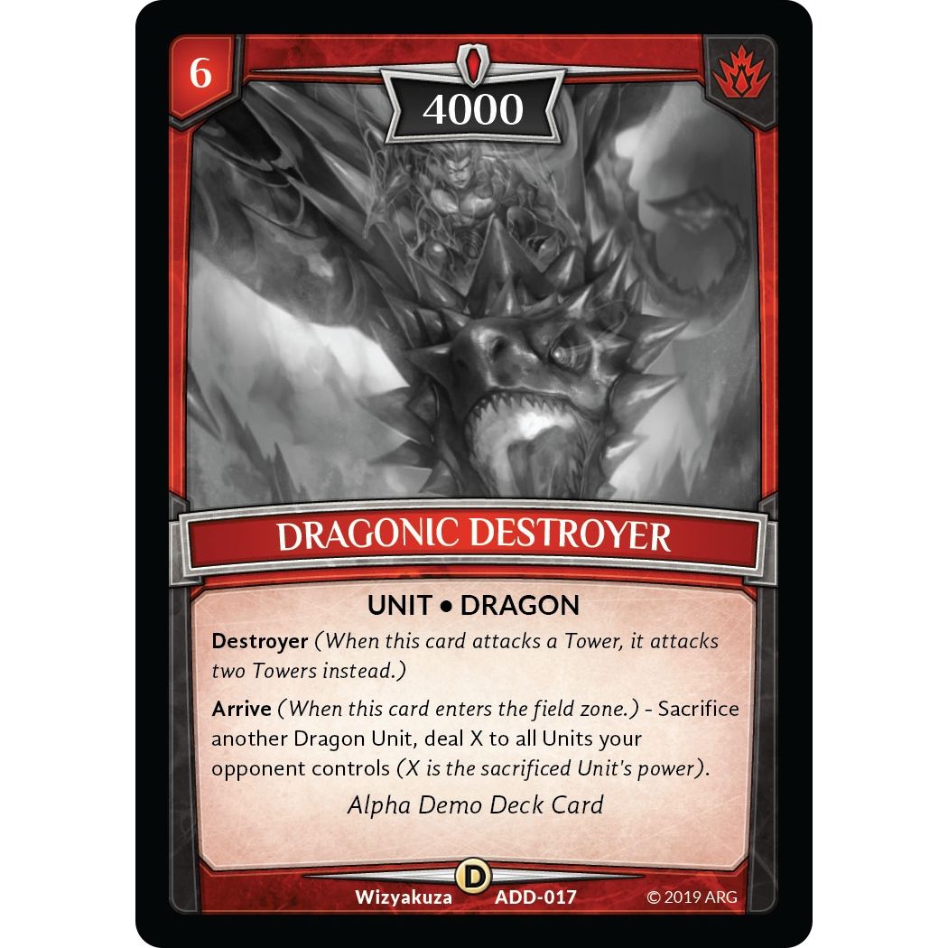 Image for Dragonic Destroyer (ADD-017) (ADD) - Argent Saga TCG