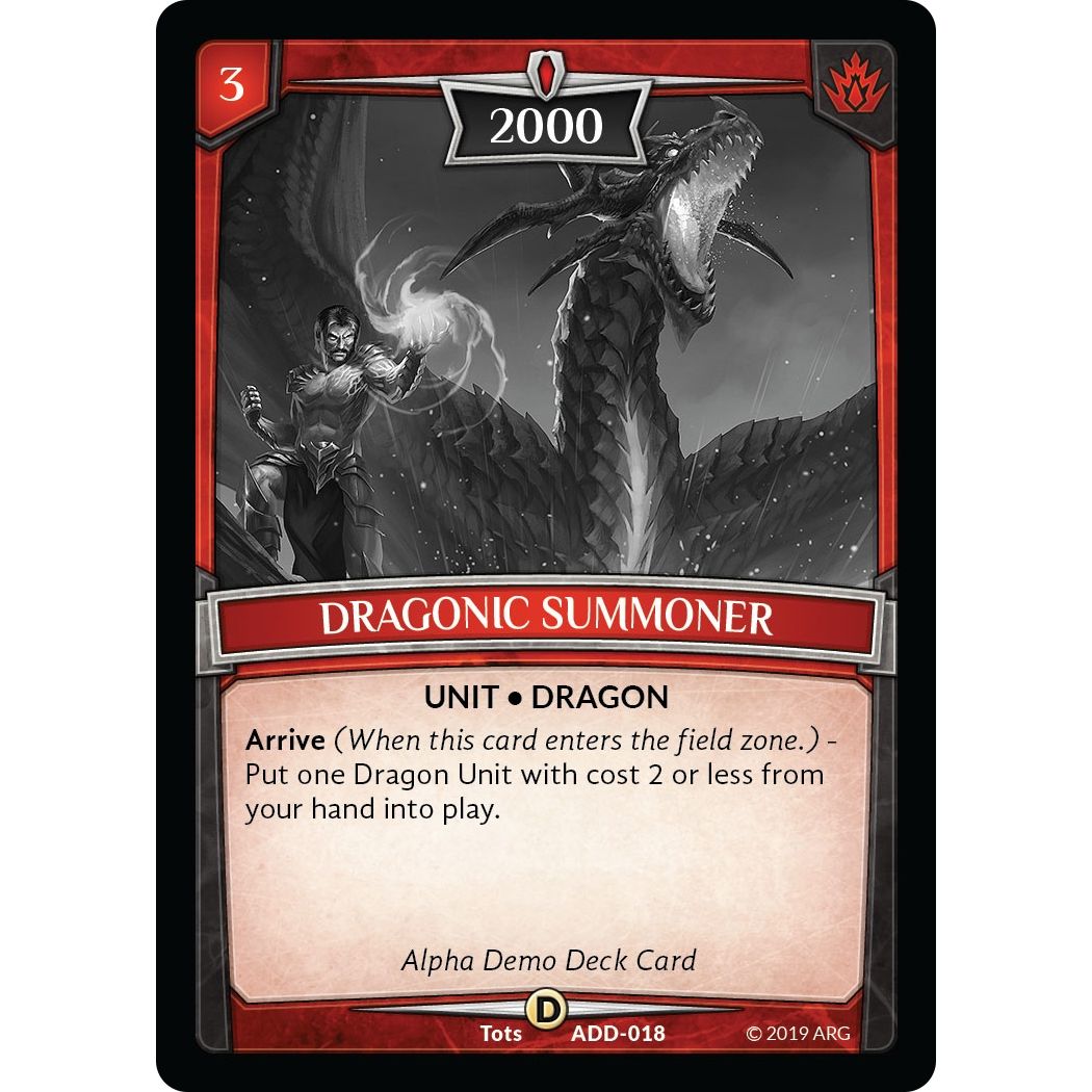 Image for Dragonic Summoner (ADD-018) (ADD) - Argent Saga TCG