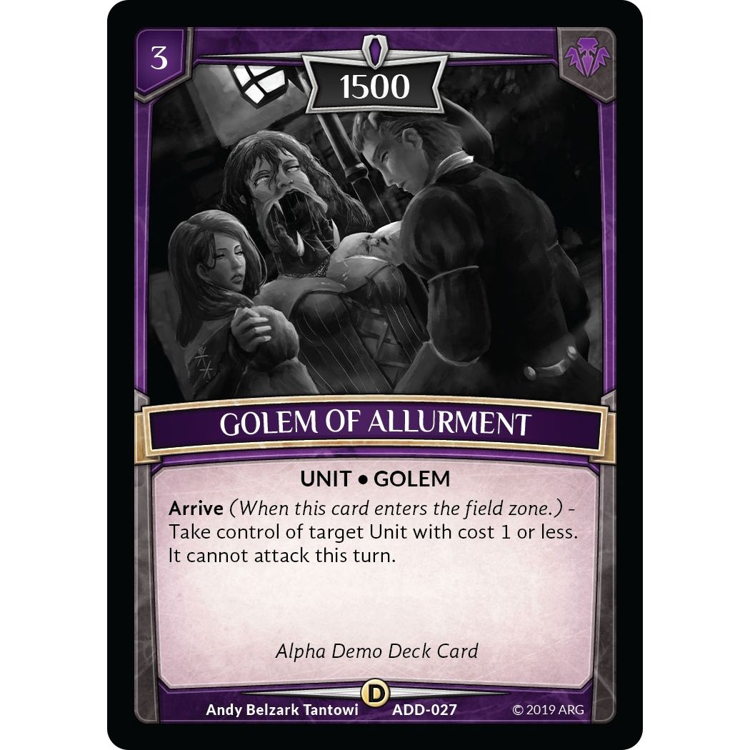 Image for Golem of Allurement (ADD-027) (ADD) - Argent Saga TCG