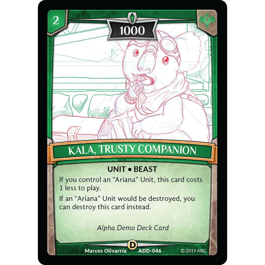 Image for Kala, Trusty Companion (ADD-046) (ADD) - Argent Saga TCG