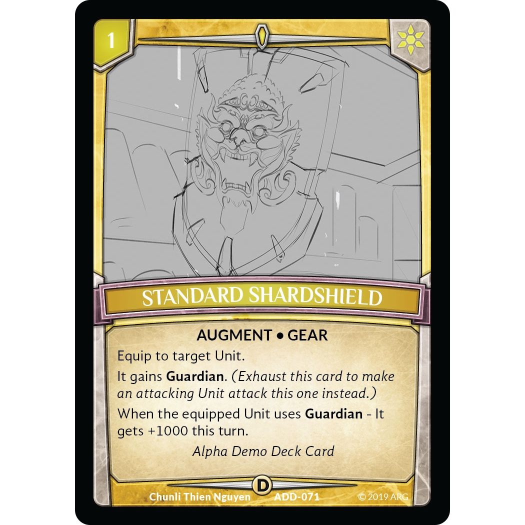 Image for Standard Shardshield (ADD-071) (ADD) - Argent Saga TCG
