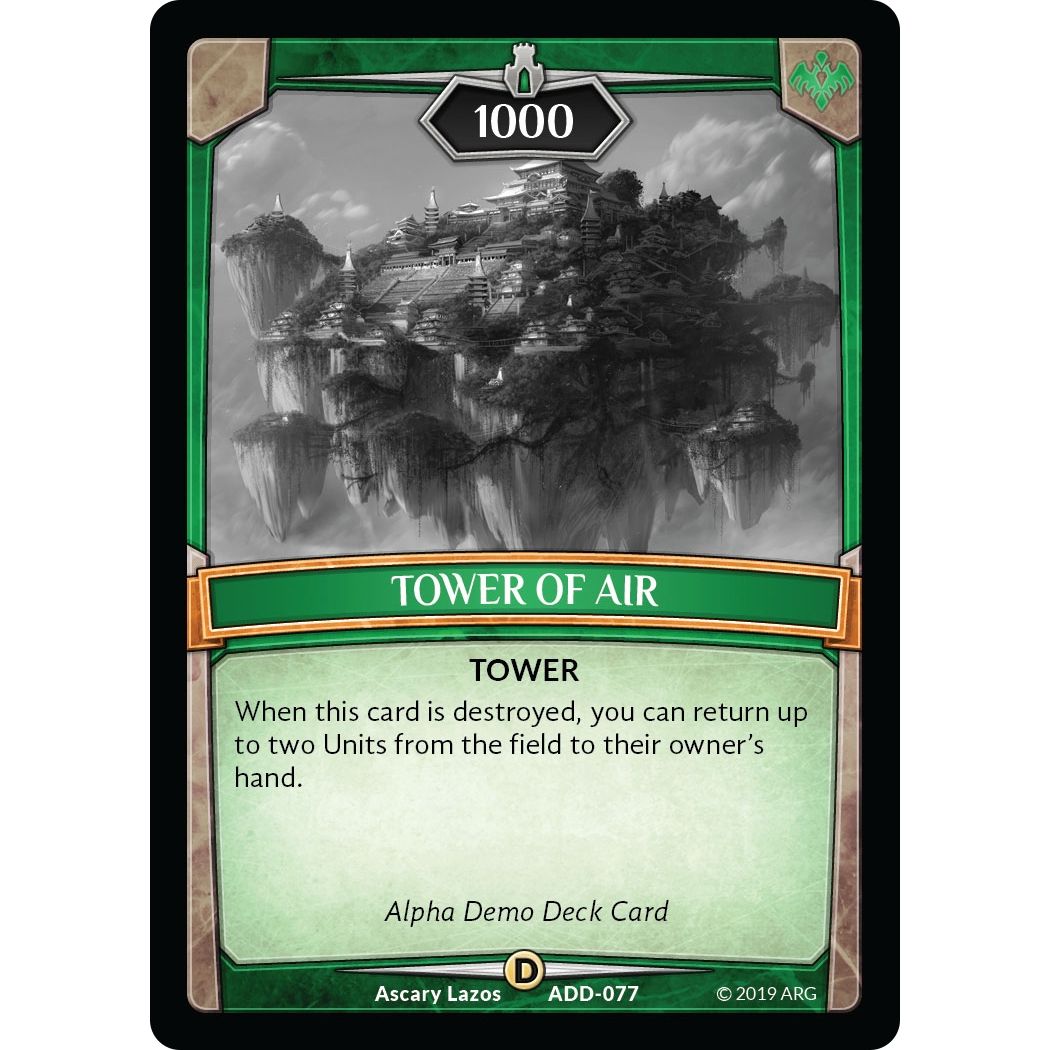 Image for Tower of Air (ADD-077) (ADD) - Argent Saga TCG