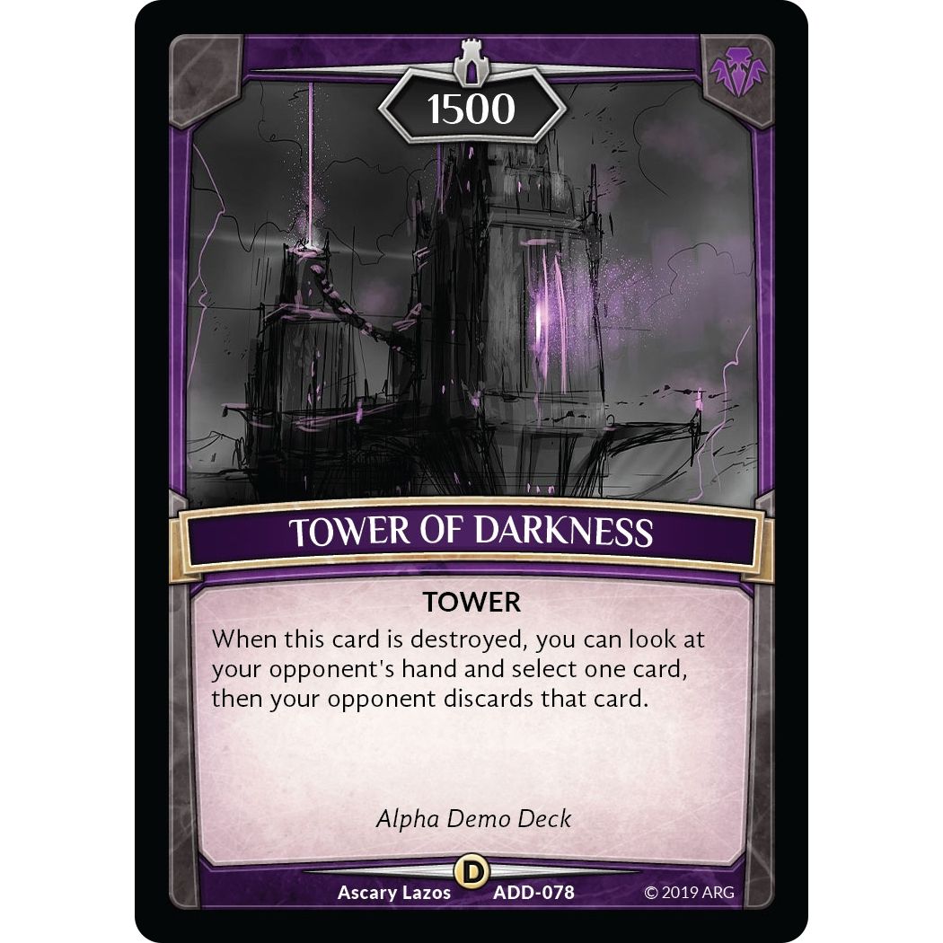 Image for Tower of Darkness (ADD-078) (ADD) - Argent Saga TCG