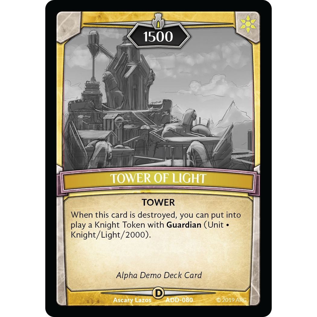 Image for Tower of Light (ADD-080) (ADD) - Argent Saga TCG