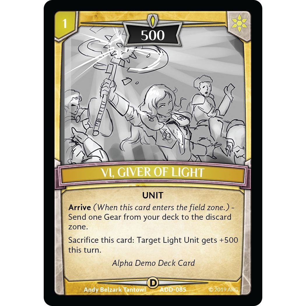 Image for Vi, Giver of Light (ADD-085) (ADD) - Argent Saga TCG