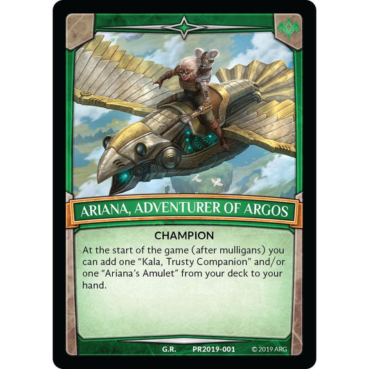 Image for Ariana, Adventurer of Argos (PR2019 | 001) (PR) - Argent Saga TCG