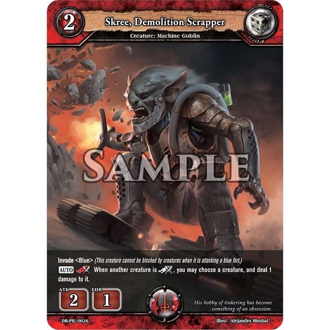 Image for Skree, Demolition Scrapper (DB-PR/0026) (PR) - Dragoborne