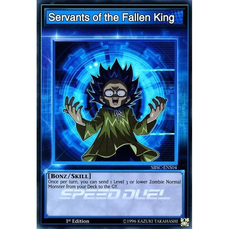 Image for Servants of the Fallen King (SBSC-ENS04) (SBSC) - YuGiOh