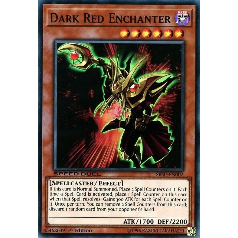 Image for Dark Red Enchanter (SBSC-EN002) (SBSC) - YuGiOh
