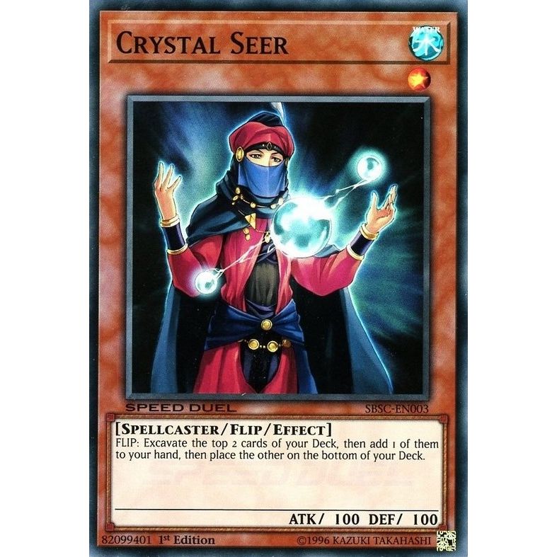 Image for Crystal Seer (SBSC-EN003) (SBSC) - YuGiOh