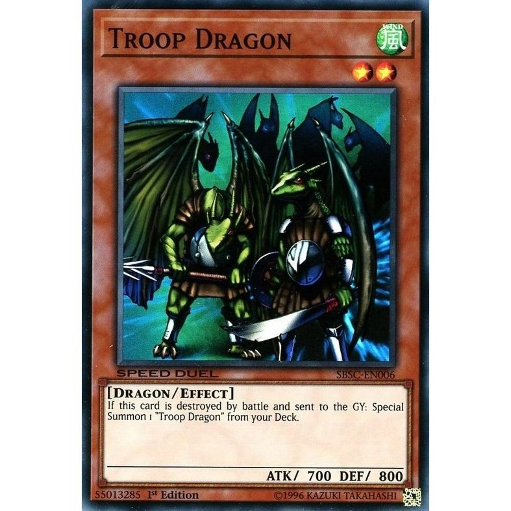 Image for Troop Dragon (SBSC-EN006) (SBSC) - YuGiOh