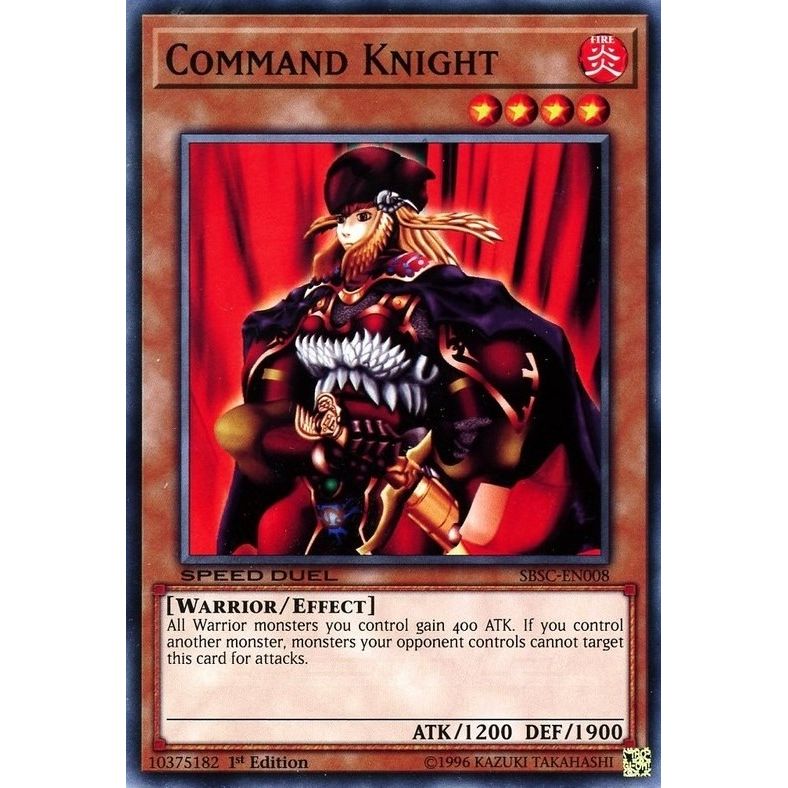 Image for Command Knight (SBSC-EN008) (SBSC) - YuGiOh