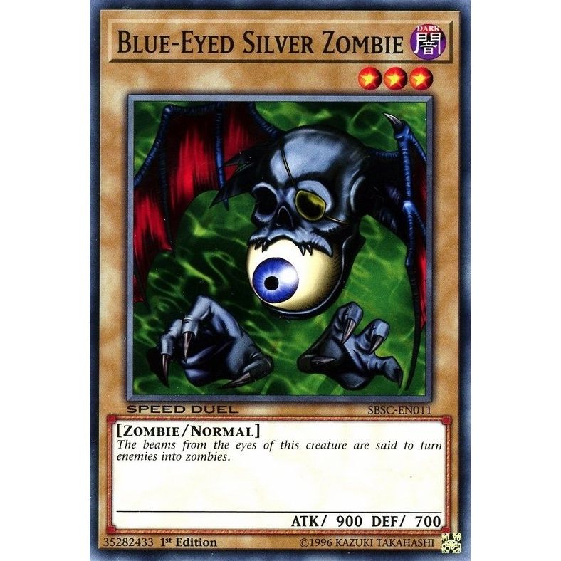 Image for Blue-Eyed Silver Zombie (SBSC-EN011) (SBSC) - YuGiOh