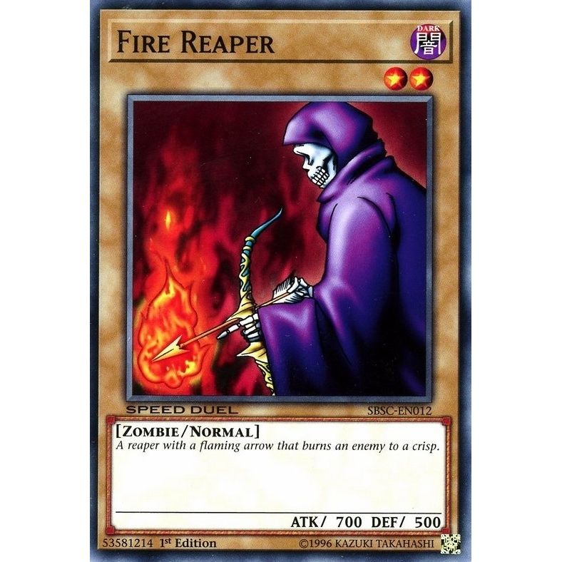 Image for Fire Reaper (SBSC-EN012) (SBSC) - YuGiOh