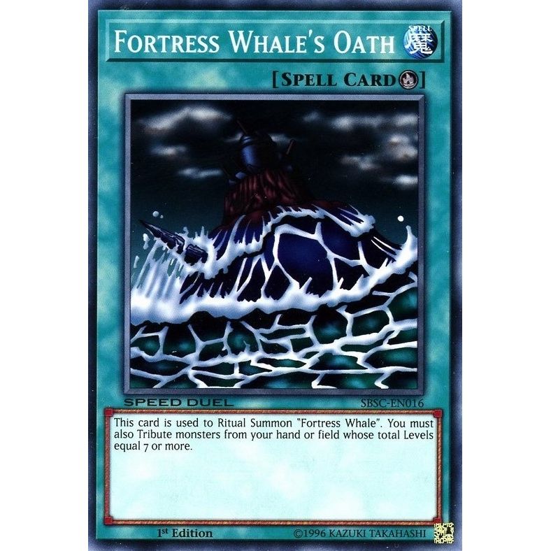 Image for Fortress Whale's Oath (SBSC-EN016) (SBSC) - YuGiOh