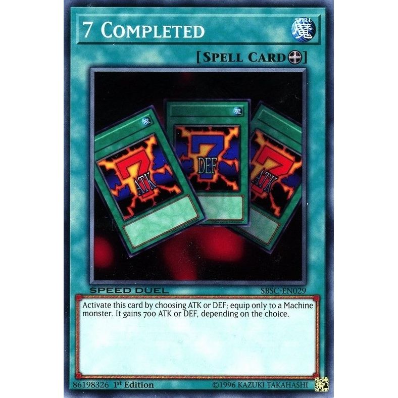 Image for 7 Completed (SBSC-EN029) (SBSC) - YuGiOh