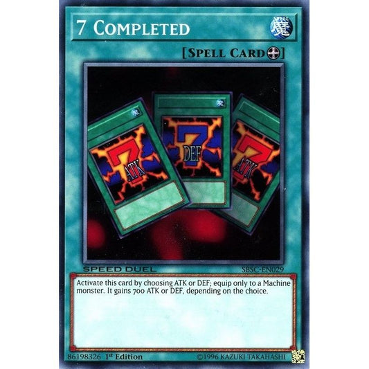 Image for 7 Completed (SBSC-EN029) (SBSC) - YuGiOh