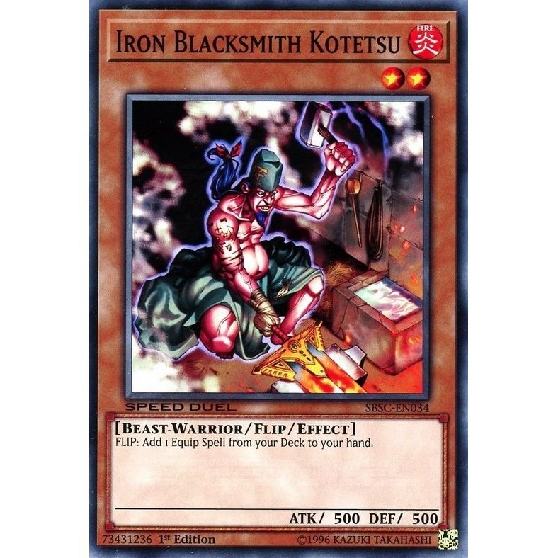Image for Iron Blacksmith Kotetsu (SBSC-EN034) (SBSC) - YuGiOh