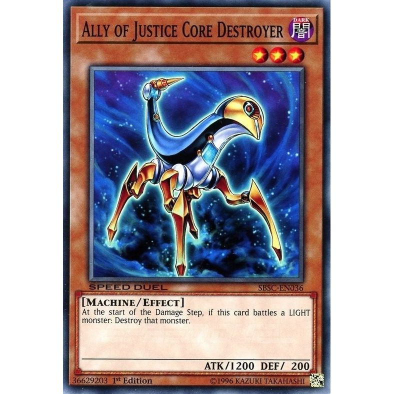Image for Ally of Justice Core Destroyer (SBSC-EN036) (SBSC) - YuGiOh