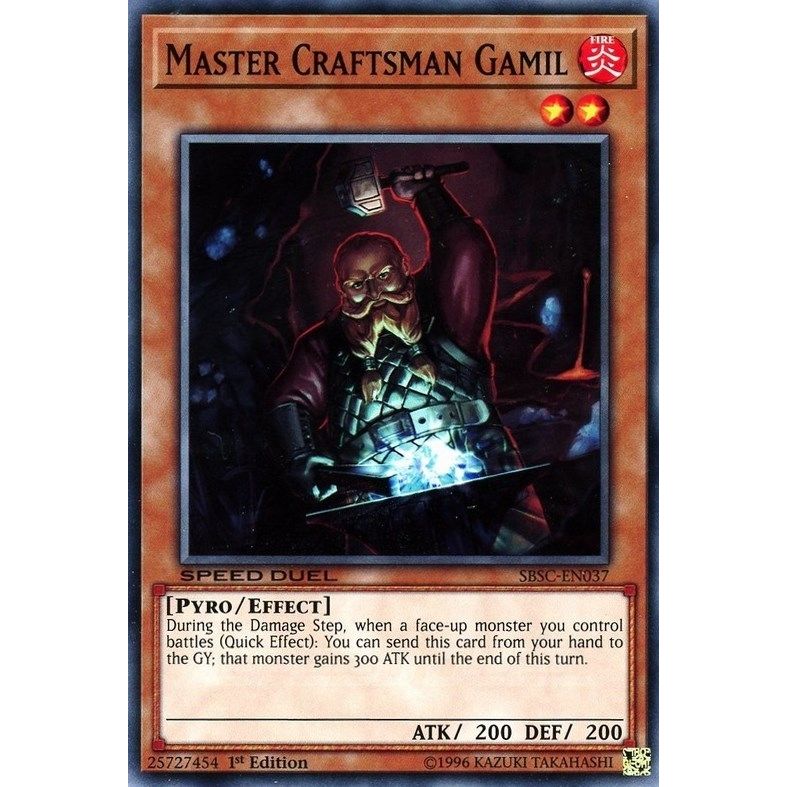 Image for Master Craftsman Gamil (SBSC-EN037) (SBSC) - YuGiOh