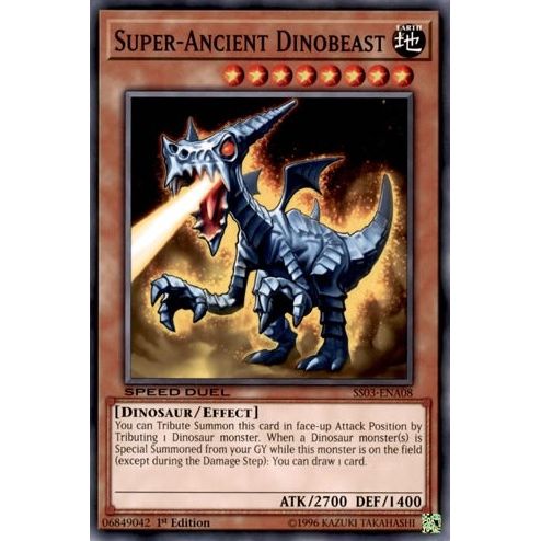 Image for Super-Ancient Dinobeast (SS03-ENA08) (SS03) - YuGiOh