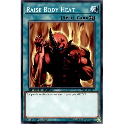 Image for Raise Body Heat (SS03-ENA17) (SS03) - YuGiOh