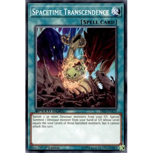 Image for Spacetime Transcendence (SS03-ENA19) (SS03) - YuGiOh